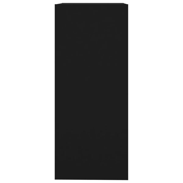 vidaXL Bücherregal/Raumteiler Schwarz 40x30x72 cm