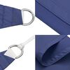 vidaXL Sonnensegel Oxford-Gewebe Rechteckig 3x6 m Blau