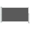 vidaXL Seitenmarkise 117 x 300 cm 100% Polyester Eisen Stahl