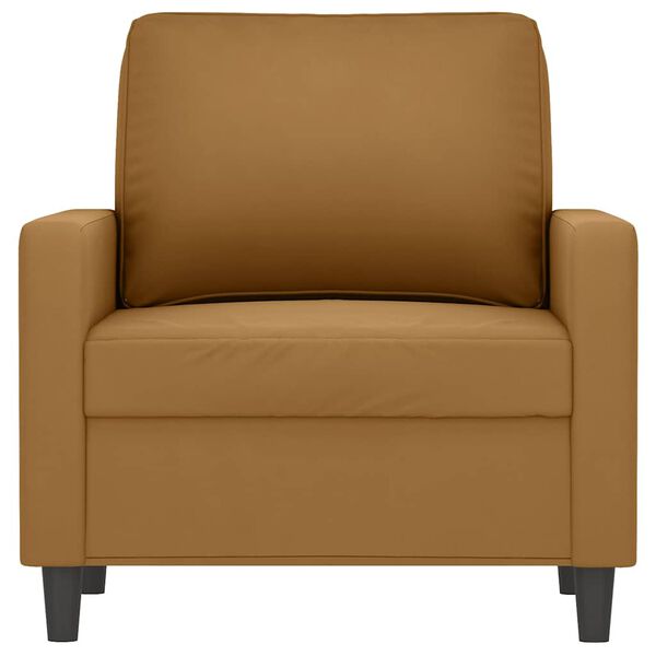 vidaXL Sessel Braun 60 cm Samt