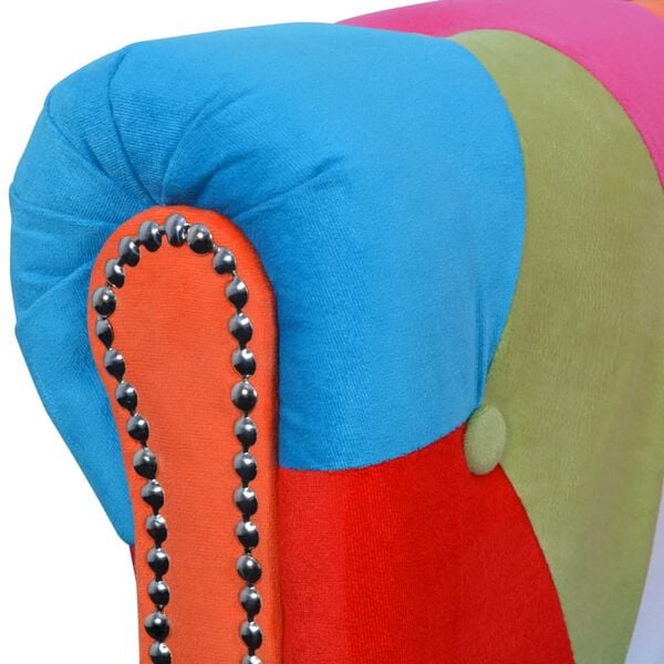 vidaXL Chesterfield-Sofa 2-Sitzer-Sofa Stoff