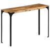 vidaXL Konsolentisch Braun 110x35x76 cm Massivholz Mango und Eisen