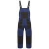 vidaXL Herren Latzhose Arbeitshose Gr&ouml;&szlig;e XXL Blau