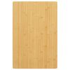 vidaXL Tischplatte 60x100x1,5 cm Bambus