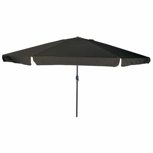 vidaXL Garten-Sonnenschirm Schwarz 394 x 394 x 248 cm