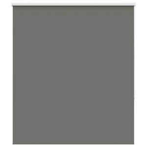 vidaXL Verdunkelungsrollo Grau 120x130cm Stoffbreite 116,6cm Polyester