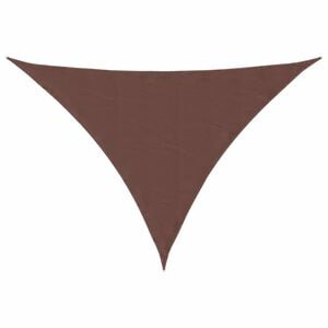 vidaXL Sonnensegel Braun 7x5x5 m 100% Polyester Oxford