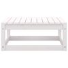 vidaXL 12-tlg. Garten-Lounge-Set Wei&szlig; Kiefer Massivholz
