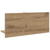 vidaXL Wandschrank 70x16,5x30 cm Artisan-Eiche Holzwerkstoff