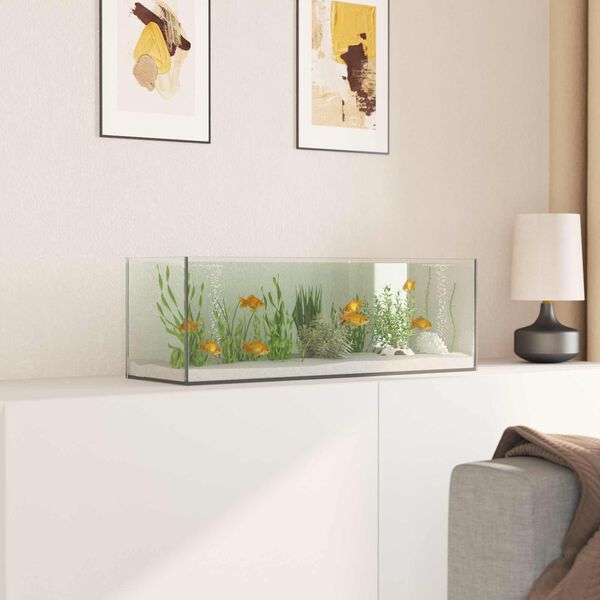 vidaXL Aquarium mit Speicher Transparent 60 x 20 x 20 cm Glas