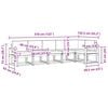 vidaXL Outdoor-Sofagarnitur mit Kissen 6 pcs Natur und Beige