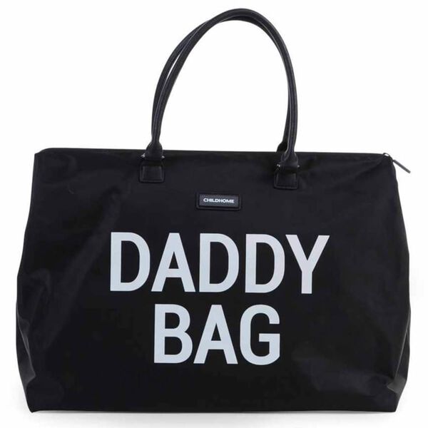 CHILDHOME Wickeltasche Daddy Schwarz CWDBBBL