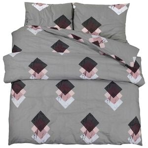 vidaXL Bettw&auml;sche-Set Mehrfarbig 200x200 cm Baumwolle