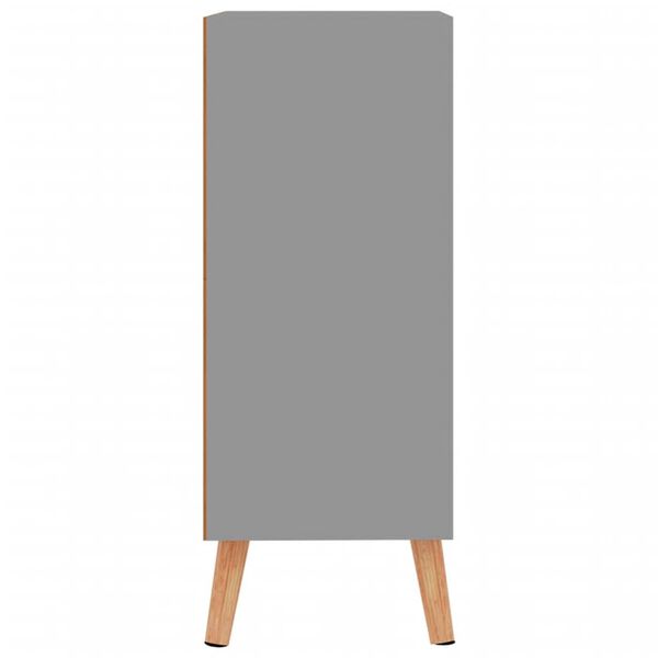vidaXL Sideboard Grau 60x30x72 cm Holzwerkstoff