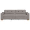 vidaXL Sofa Taupe Gesamtabmessungen: 221 x 80 x 80 cm (B x T x H)