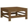 vidaXL 7-tlg. Garten-Lounge-Set Honigbraun Massivholz Kiefer