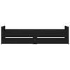 vidaXL Bettgestell mit Schubladen Schwarz 90x190 cm