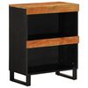 vidaXL Beistelltisch 60x33x75 cm Massivholz Akazie