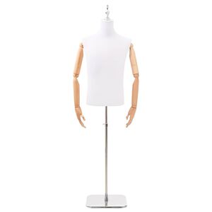 vidaXL Verstellbarer Mannequin 170-218 cm mit Standfu&szlig; M&auml;nnlich PP