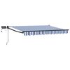 vidaXL Manuelle Gelenkarmmarkise mit LEDs 3,5 x 2 m