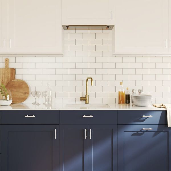 vidaXL M&ouml;belgriffe 20 Stk. Silbern 64 mm Edelstahl