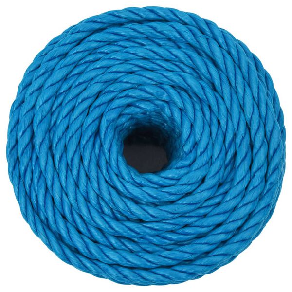 vidaXL Arbeitsseil Blau 20 mm 50 m Polypropylen