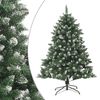 vidaXL Künstlicher Weihnachtsbaum mit Ständer 150 cm PVC