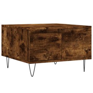 vidaXL Couchtisch R&auml;uchereiche 55x55x36,5 cm Holzwerkstoff