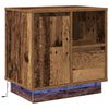 vidaXL Nachttisch Altholz 50 x 34,5 x 50 cm Holzwerkstoff