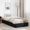 vidaXL Ottoman-Bett ohne Matratze Schwarz 100x200 cm Kunstleder