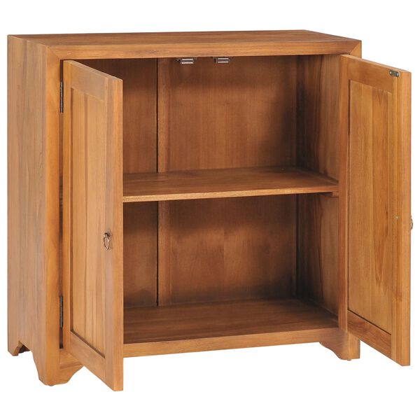 vidaXL Schrank 70x30x70 cm Teak Massivholz