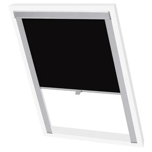vidaXL Verdunkelungsrollo Schwarz SK06 GGL und GGU