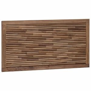 vidaXL Kopfteil Natur Massivholz Teak