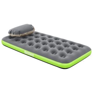 Bestway Luftmatratze 1 Personen 188 x 99 x 22 cm Grau und Gr&uuml;n