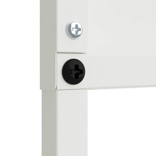 vidaXL Garten Sichtschutz-Leinwand Wei&szlig; 50 x 140 cm