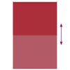 vidaXL Verdunkelungsrollo Rot 165x210cm Stoffbreite 161,6cm Polyester