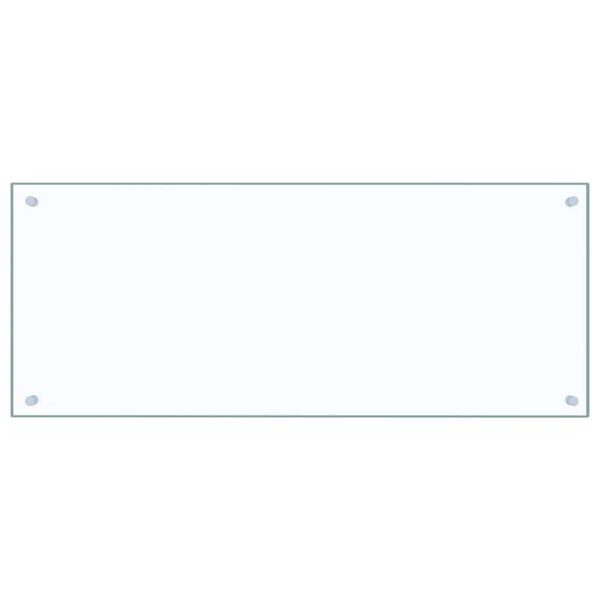 vidaXL Küchenrückwand Transparent 100×40 cm Hartglas