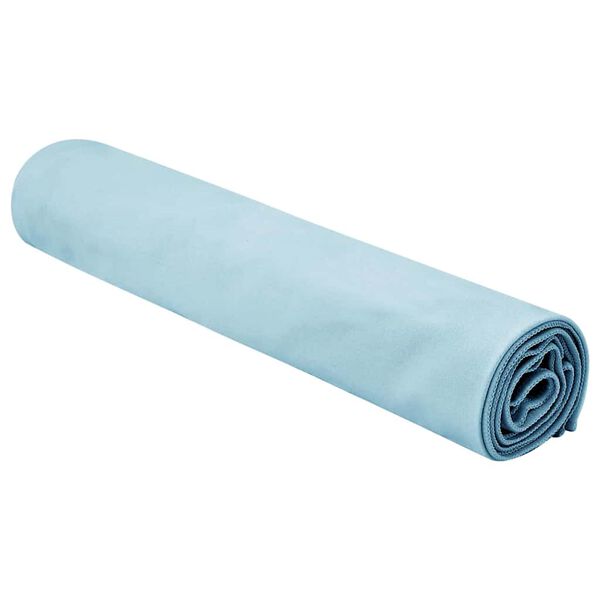vidaXL Sporthandt&uuml;cher 2 pcs Blau 140 x 70 cm Polyester und Polyamid