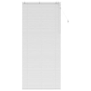 vidaXL Venezianische Jalousie Wei&szlig; 110 x 250 cm 35 mm