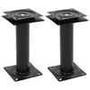 vidaXL Bootssitz-Podeste 2 Stk. 360&deg; Drehbar Stahl