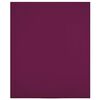 vidaXL Spannbettlaken 2 Stk. Jersey Bordeauxrot 90x200 cm Baumwolle