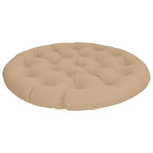 vidaXL Papasan-Sessel-Kissen VIANEN 100 % Polyester Sand &Oslash; 120 x 12 cm