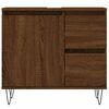 vidaXL Badschrank Braun Eichen-Optik 65x33x60 cm Holzwerkstoff