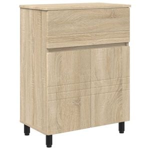 vidaXL Waschtisch Sonoma-Eiche 60 x 35 x 80 cm Holzwerkstoff