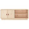 vidaXL TV-Schrank 105x34x40 cm Massivholz Kiefer