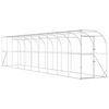 vidaXL H&uuml;hnerstall gegen die Wand Silber 600 x 150 x 215 cm