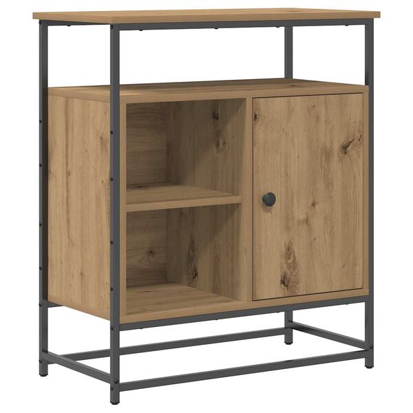 vidaXL Sideboard Artisan-Eiche 69 x 35 x 80 cm Holzwerkstoff