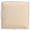vidaXL Kissen 4 pcs Beige 40 x 40 x 8 cm Oxford-Stoff