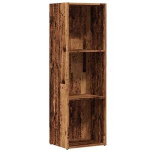 vidaXL B&uuml;cherregal Altholz-Optik 36x30x114 cm Holzwerkstoff