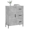vidaXL Sideboard Betongrau 69,5x34x90 cm Holzwerkstoff